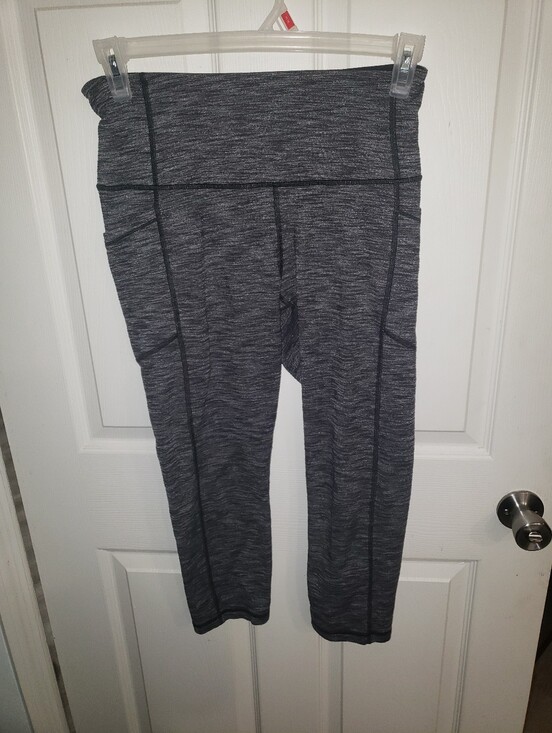 Victoria's Secret Pants - Victoria's Secret Sport Charcoal Gray Capri Leggings